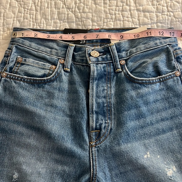 NWT NOEND Anthropologie Newport Slim Straight Jean in Beach - Picture 9 of 12